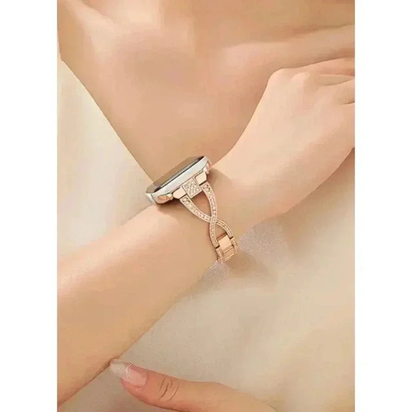 Sparkling Rhinestone Watch Band - Picture 1 of 2